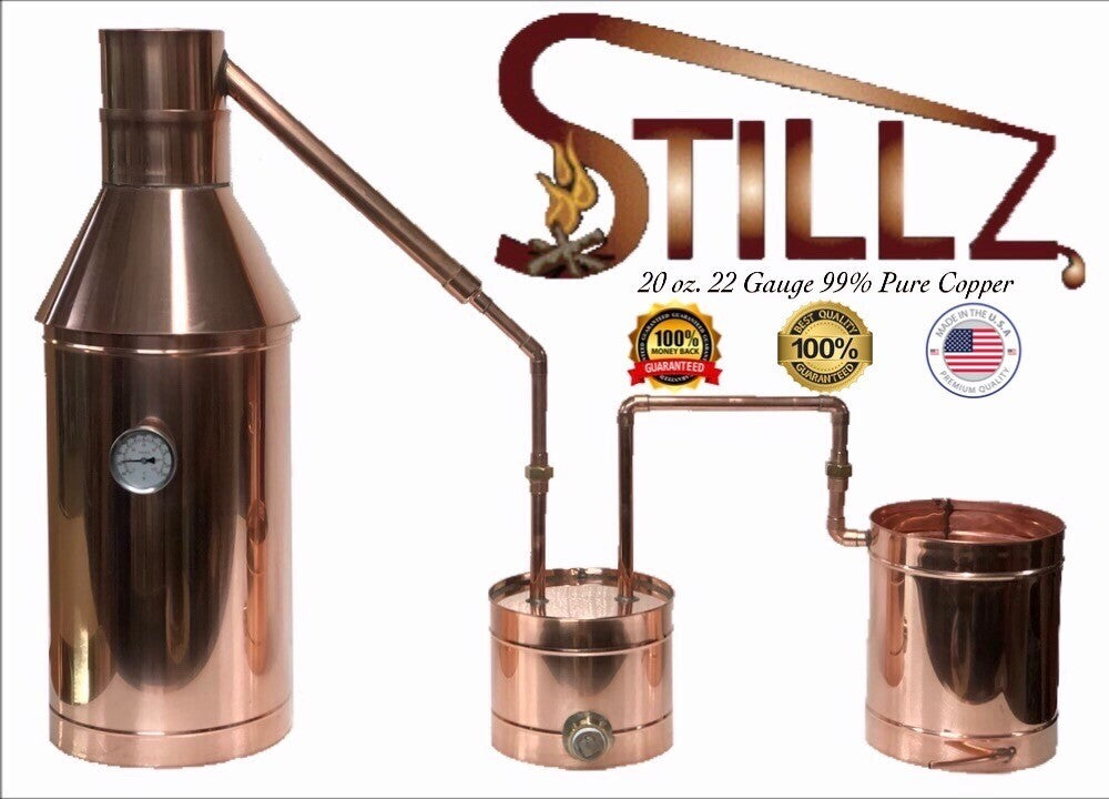 WOW!! 6 Gallon Copper Moonshine Still+Thumper+Worm- Private Listing!
