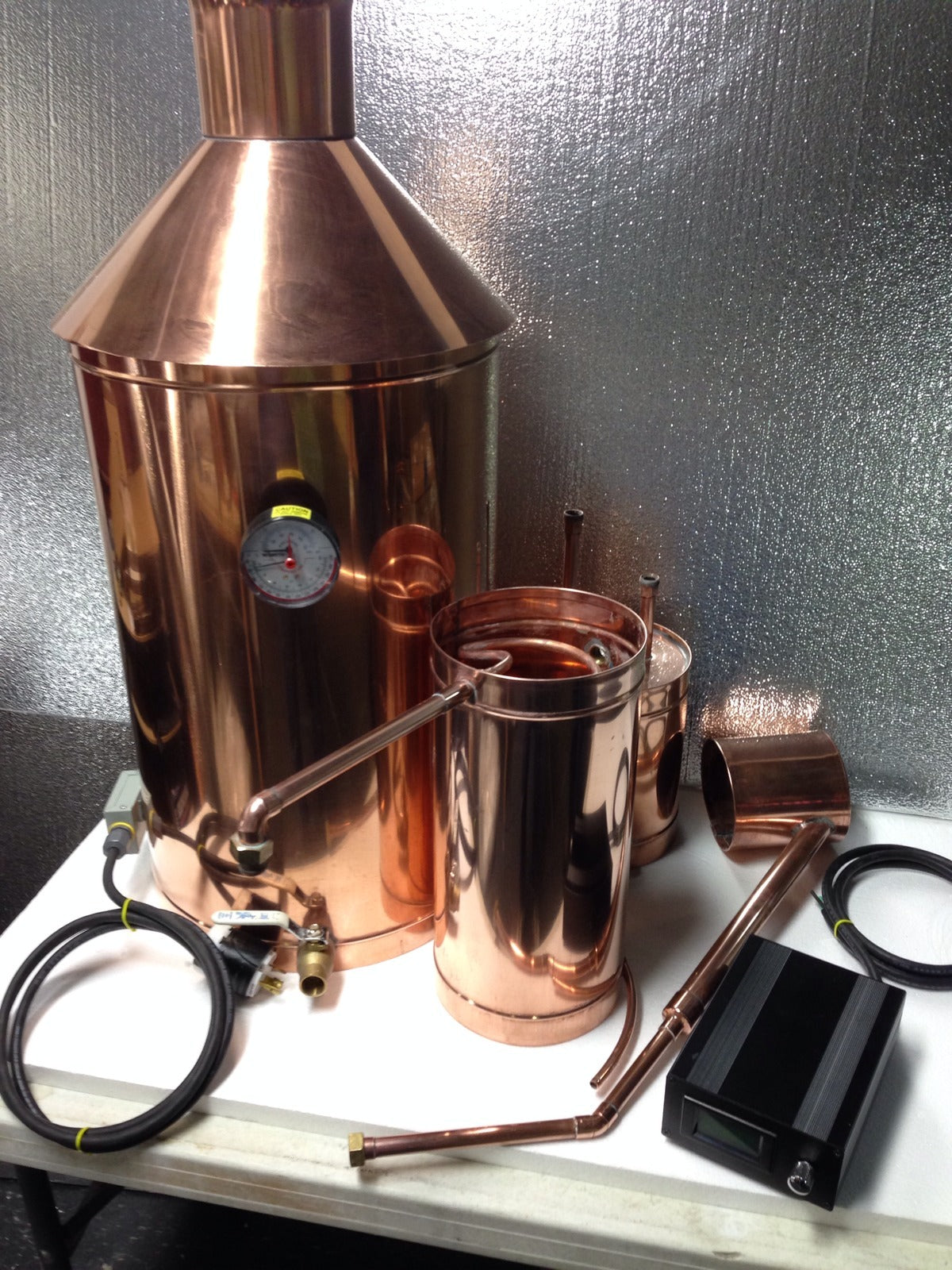 StillZ 20 Gallon Electric Moonshine Still Copper Still 20 oz.Copper